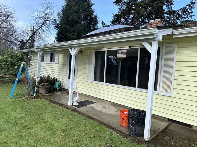 Gutter Cleaning After